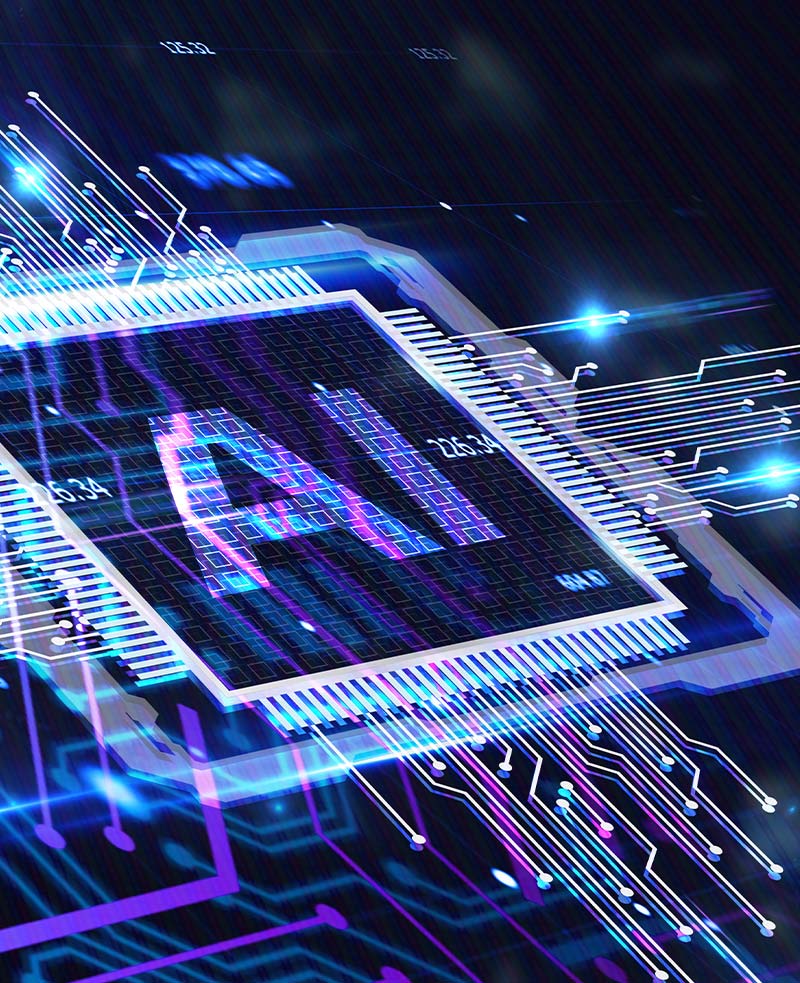 AI computer chip.